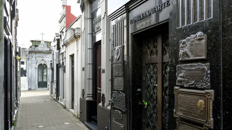 Eva Perón - Hřbitov Recoleta